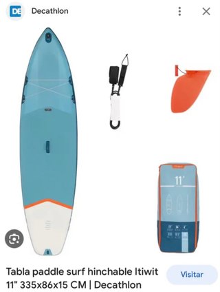 Tabla Paddle Surf Hinchable Itiwit 11'