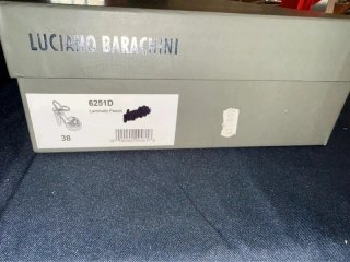 Zapatos de tacón Luciano Barachini dorados