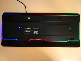Teclado Gaming RGB Negro