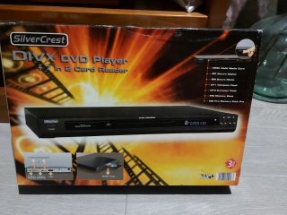 Reproductor DVD SilverCrest DIVX + Lector Tarjetas
