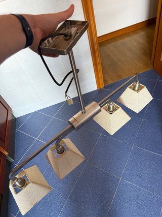 Lámpara de techo 4 luces