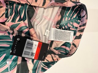 Nike Leggings Estampado Tropical Verde y Rosa