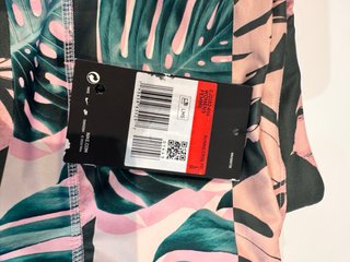 Nike Leggings Estampado Tropical Verde y Rosa