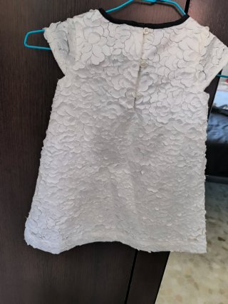 Vestido blanco niña encaje