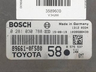 CENTRALITA MOTOR UCE TOYOTA TOYOTA VERSO 2009-2018