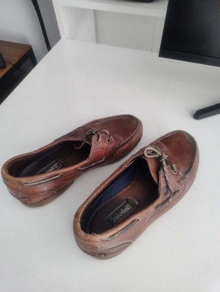 Zapatos náuticos Timberland piel marrón