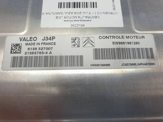 CENTRALITA MOTOR UCE CITROEN CITROEN C3 1995-2010