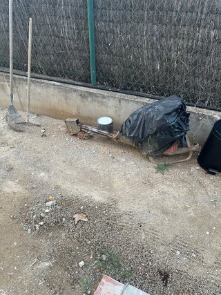 Maquinaria obra por fin de obra