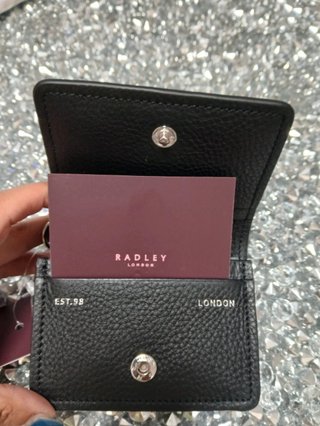 Monedero Radley Piel Negro Nuevo
