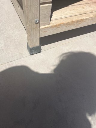 Caseta para perro de madera