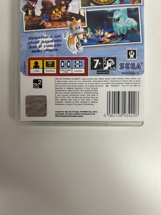 Sonic Rivals 2 PSP - EXCELENTE