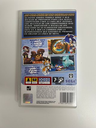 Sonic Rivals 2 PSP - EXCELENTE