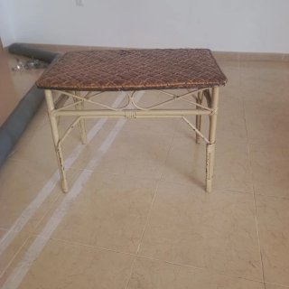Conjunto de bambú y madera