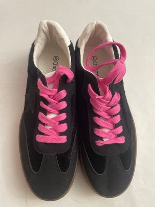 Zapatillas plataforma negras talla 40