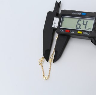 Pulsera de oro de 18k. Peso: 2.27 gr.