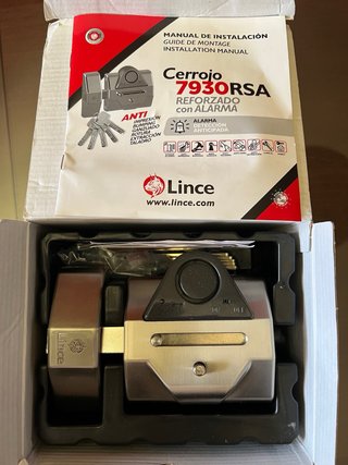 Cerrojo Alta Seguridad 7930RSA con Alarma