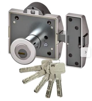 Cerrojo Alta Seguridad 7930RSA con Alarma