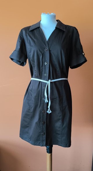Vestido Camisero Lasserre Marrón Talla 46