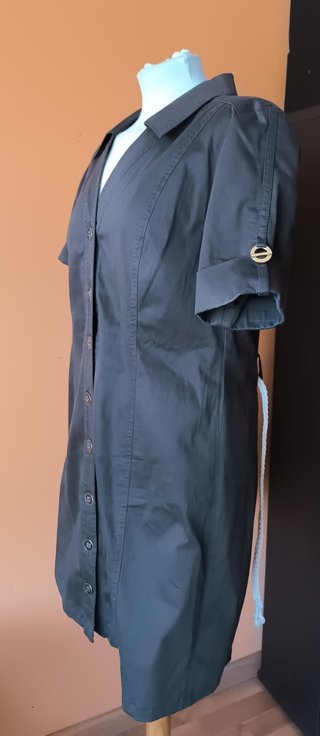 Vestido Camisero Lasserre Marrón Talla 46