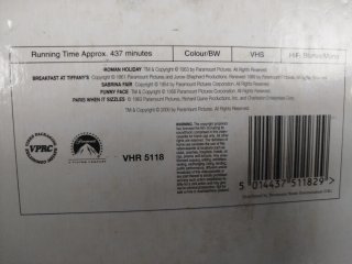 AUDREY HEPBURN special collection VHS