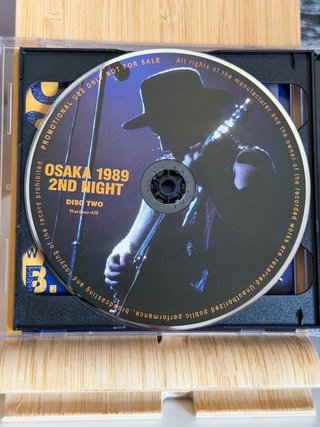 U2 Osaka 1989 Second Night 2CD Japon