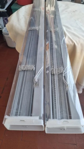 3 Persianas Venecianas Aluminio 150 ancho x210cm h