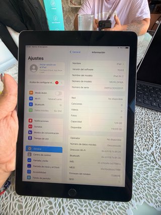 iPad Air 2 128GB WiFi + Cellular Gris Espacial