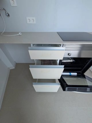 Estructura de cocina nueva