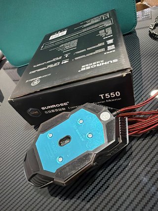 Ratón Gamer Sunrose T550 RGB 8000 DPI