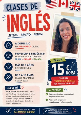 Clases particulares de Inglés