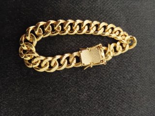 Pulsera Cubana Iced Out.