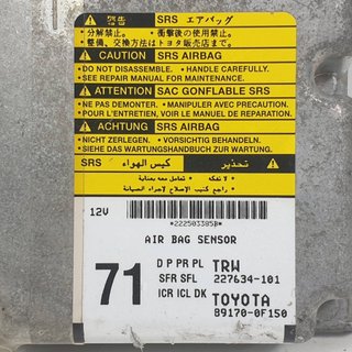 CENTRALITA AIRBAG TOYOTA TOYOTA VERSO 2009-2018