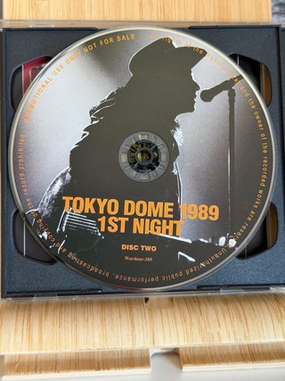 U2 Tokyo Dome 1989 First Night 2CD Japon