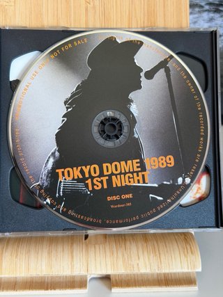 U2 Tokyo Dome 1989 First Night 2CD Japon