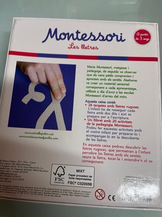 Montessori: Les lletres