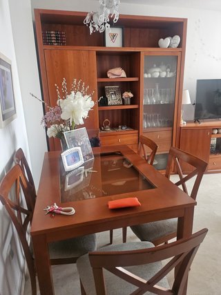 2 Sillas Comedor Madera Respaldo X