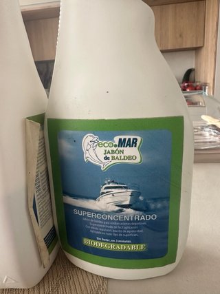 Jabón de baldeo ecológico MP y Eco-Mar