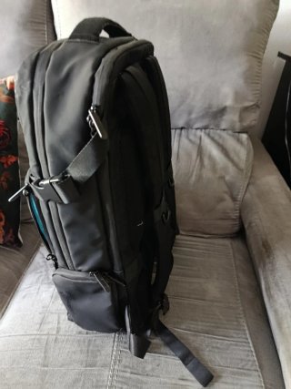 Mochila para portátil negra 50*38*15 cm