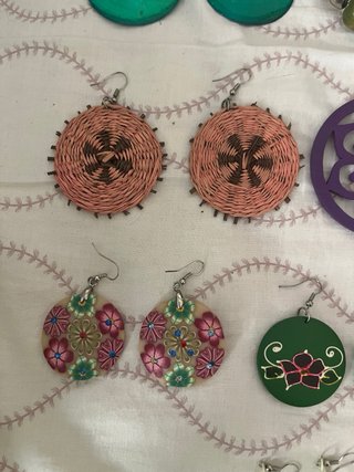 Lote 7 pendientes Vintage