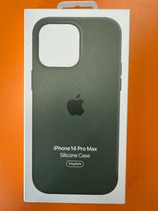 Funda iPhone14promax Silicone Olive