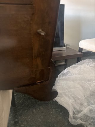 JUEGO RECIBIDOR ANTIGUO AÑOS 50 MADERA  MACIZA