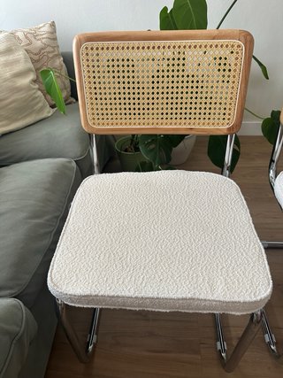 Pack 2 Sillas Vintage Comedor Ratán y Madera