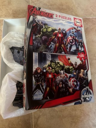 Puzzle Educa Avengers 2 Piezas 100
