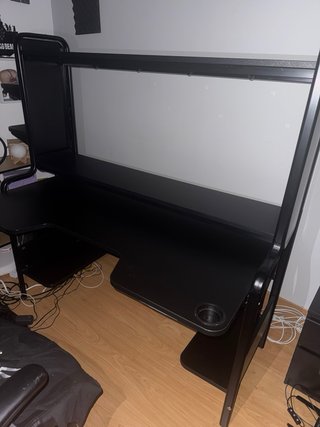 Escritorio Gaming Negro Completo
