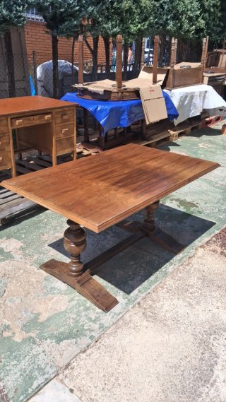 Mesa rectangular de madera  PRECIO DE REGALO