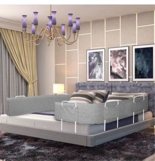 Barrera seguridad cama 2cm protector caídas