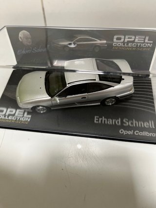 Opel Calibra 1/43 color plata