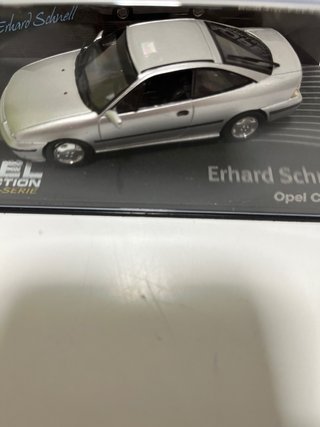 Opel Calibra 1/43 color plata