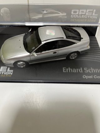 Opel Calibra 1/43 color plata
