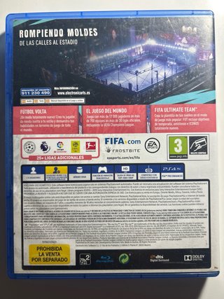 Lote 2 Juegos PS4: FIFA 20 y FIFA 21